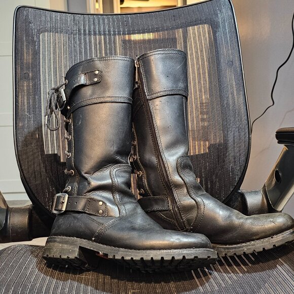 Harley-Davidson Women's Alexa Riding Boot Size 8.5 - Picture 3 of 7